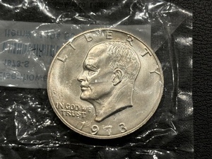 1973-S Eisenhower Silver Clad Dollar Uncirculated