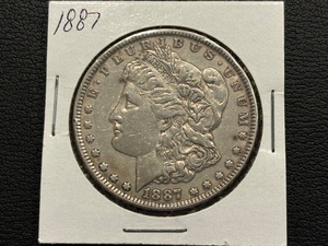 1887 Morgan Dollar