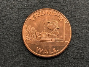 1 Ounce .999 Fine Copper Donald Trump Round