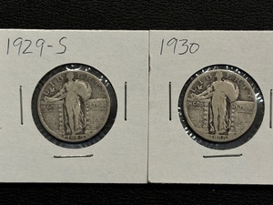 Standing Liberty Quarters