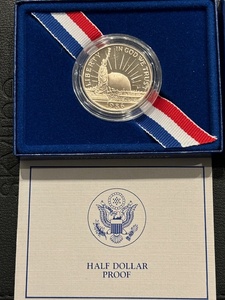 1986-S Statue of Liberty Half Dollar Proof
