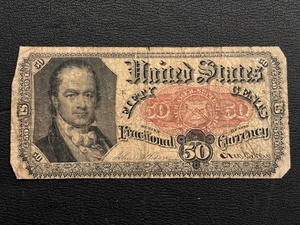 1875 50 Cent Bill