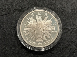 1989-S Congress Silver Dollar Proof