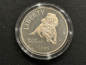 1995-S Civil War Silver Dollar Proof