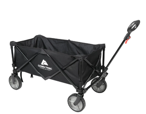 lot 212 image: Ozark Trail Multi-Purpose Big Bucket Cart, Black Wagon, Height 24