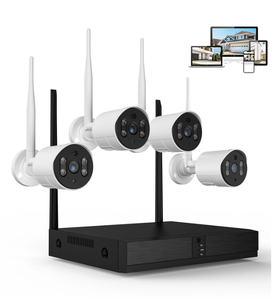 lot 436 image: TOPVISION 4pcs Wired Security Camera System