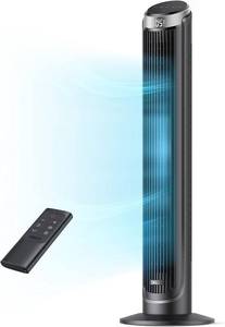 lot 444 image: Dreo Tower Fans for Bedroom 40 Quiet Bladeless