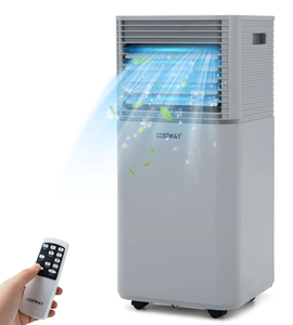 lot 92 image: Costway 5000 BTU 8000 BTU ASHRAE Portable Air Conditioner 3-in-1 Air Cooler wDehumidifier & Fan Mode