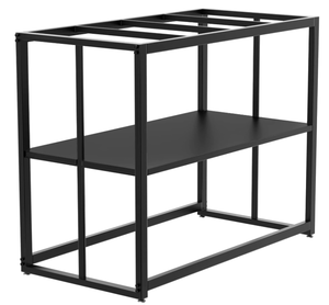 lot 236 image: Likeem Fish Tank Stand Metal Aquarium Stand 40 Gallon Aquarium Turtle Tank