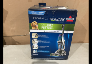 lot 325 image: BISSELL ProHeat 2X Revolution Pet Pro Plus, 3588F, Upright Deep Cleaner, 30-minute Dry Time