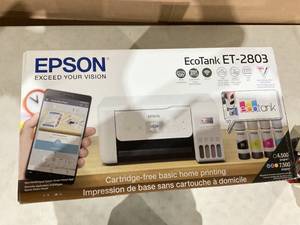 lot 327 image: Epson EcoTank ET-2803 Wireless Color All-in-One Cartridge-Free Supertank Printer