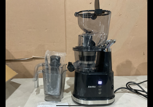 lot 358 image: Aeitto Juice Maker, Slow Masticating Juicer Machine, Cold Press Juicer with Big Wide 3.3-in Chute and 900-ml Cup