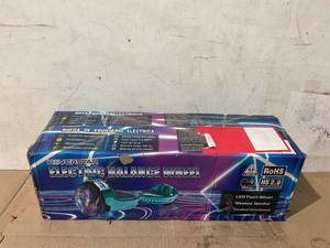 lot 235 image: Hoverstar Flash Wheel Certified Hoverboard 6.5 In., Bluetooth Speaker with LED Light, Self Balancing Wheel, Electric Scooter
