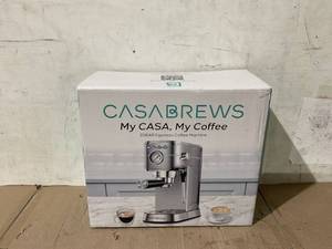 lot 249 image: CASABREWS Espresso Machine 20 Bar, Professional Espresso Maker with Milk Frother Steam Wand
