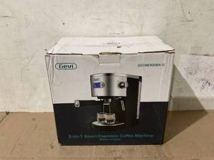 lot 263 image: Gevi Espresso Machines 20 Bar Fast Heating Automatic Coffee Machine with Milk Frother Steam Wand