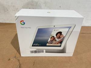 lot 116 image: Google Nest Hub Max - Chalk
