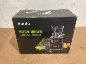 lot 69 image: Aeitto Cold Press Juicer, Juicer Machines with 3.3 Large Feed Chute,