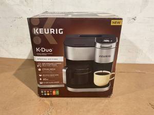 lot 75 image: Keurig K-Duo Special Edition Single Serve K-Cup Pod & Carafe Coffee Maker