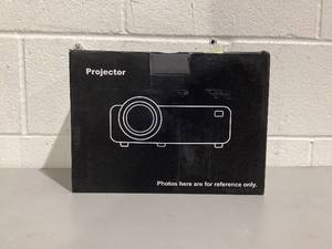 lot 434 image: Purshe Projector with Wireless Mirroring Screen