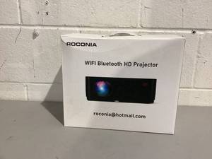 lot 440 image: ROCONIA 5G WiFi Bluetooth 4K Support Native 1080P, 1000LM Q6