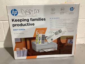 lot 468 image: HP ENVY 6452e All-in-One Wireless Color Inkjet Photo Printer