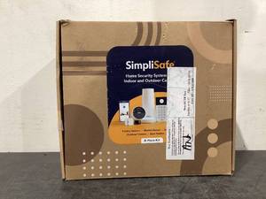 lot 534 image: SimpliSafe 7pc Indoor Home Security System