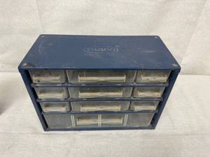 lot 40 image: Raaco Small Parts Organizer w Extra Box.