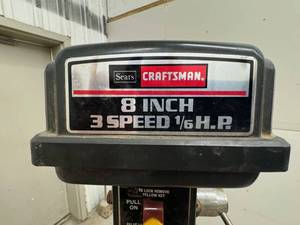 lot 4 image: Sears Craftsman Drill Press