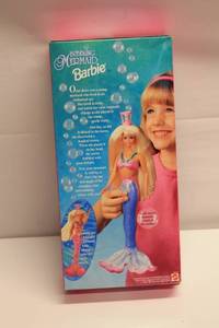 lot 4 image: Bubbling Mermaid Barbie Doll