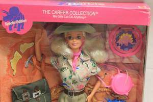 lot 10 image: Special Edition Barbie Paleontologist from The Career Collection