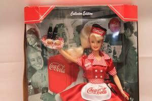 lot 12 image: Coca-Cola Barbie Collector Edition Doll