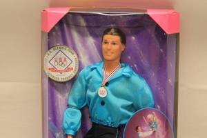 lot 19 image: 1998 Olympic USA Skater Ken Doll - Figure Skating Partner