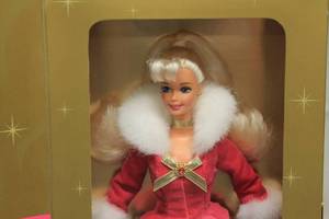 lot 28 image: Special Edition Winter Rhapsody Barbie Doll - Avon Exclusive
