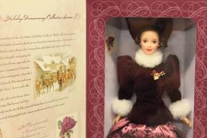 lot 29 image: Holiday Traditions Barbie - Hallmark Special Edition