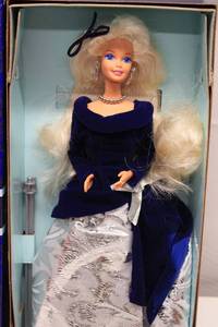 lot 38 image: Winter Velvet Special Edition Barbie by Avon