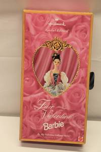 lot 44 image: Hallmark Special Edition Fair Valentine Barbie Doll