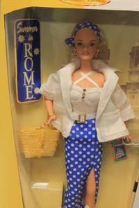 lot 87 image: Barbie Summer in Rome Doll - City Seasons Collection