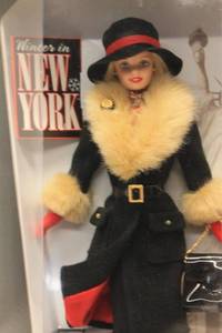 lot 92 image: Barbie City Seasons Winter in New York Collector Edition Doll