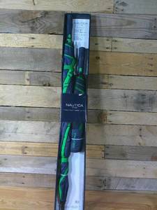 lot 8 image: Nautica 2-Pack Golf Umbrella Set-Green Navy