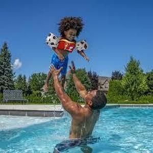 lot 21 image: SwimWays Sea Squirts Swim Trainer Life Jacket - PAW Patrol Marshall