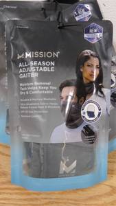 lot 33 image: Set of 4 Mission All-Season Adjustable Gaiters-Gray
