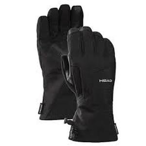 lot 43 image: Head Mens Sorona Insulated Ski Gloves WPocket Black-Small