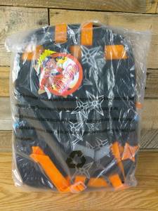 lot 63 image: Naruto Anime Character Print Backpack