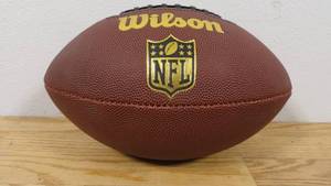 lot 36 image: Wilson WTF 1675 Official Size NFL Football Brown