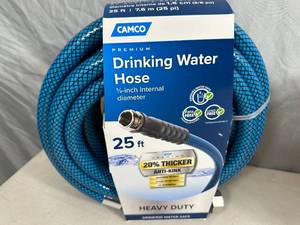 New Camco 25 ft RV  Camper Drinking Water Hose