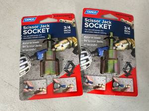 2 New Scissor Jack Sockets for RV  Camper Jacks