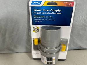 New RV  Camper Sewer Hose Coupler