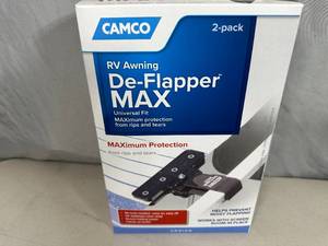 New 2 Pack RV Awning De-Flapper Max Setup