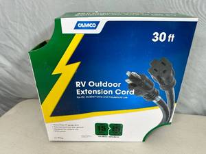 New 30ft Heavy Duty RV  Camper Extension Cord