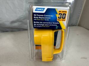 New RV  Camper 30 Amp Replacement Plug End - Female